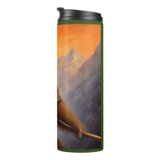 Bigfoot Samurai Thermosbecher (Nach rechts gedreht)