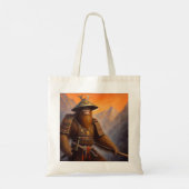 Bigfoot Samurai Tragetasche (Rückseite)