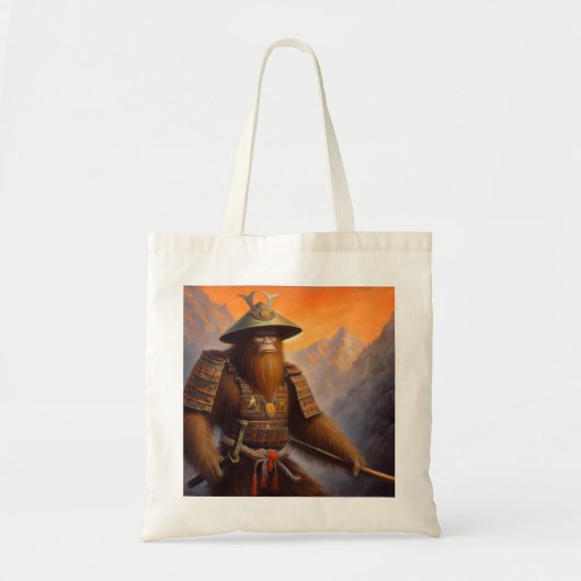 Bigfoot Samurai Tragetasche (Vorne)