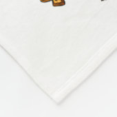 Bigfoot Santa Christmas Tree Lights Xmas Boys Men  Fleecedecke (Ecke)