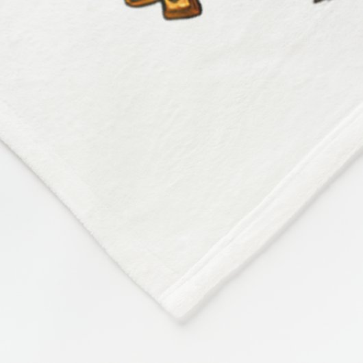 Bigfoot Santa Christmas Tree Lights Xmas Boys Men  Fleecedecke (Ecke)