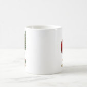 Bigfoot Santa Christmas Tree Lights Xmas Boys Men  Kaffeetasse (Mittel)