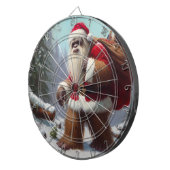Bigfoot Santa Claus Dartscheibe (Vorderseite rechts)