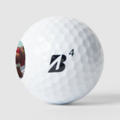Bigfoot Santa Claus Golfball (Logo)
