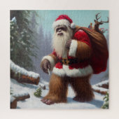 Bigfoot Santa Claus Puzzle (Vertikal)