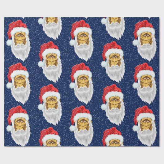 BIGFOOT SANTA GESCHENKPAPIER (Flach)