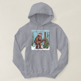 Bigfoot Santa - Hör nicht auf zu glauben Hoodie