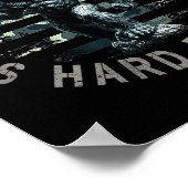 Bigfoot Sasquatch A Legend Like Me Is Hard To Find Poster (Ecke)