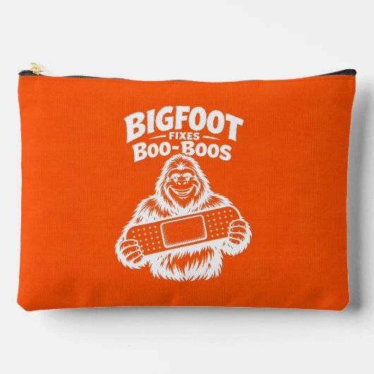 Bigfoot Sasquatch Accessoire-Tasche Zubehörtasche (Vorderseite)