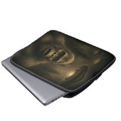 Bigfoot Sasquatch Alien UFO Funny Laptopschutzhülle (Vorne Knopf)