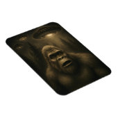 Bigfoot Sasquatch Alien UFO Funny Magnet (Rechte Seite)