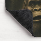 Bigfoot Sasquatch Alien UFO Funny Mousepad (Ecke)
