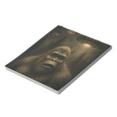 Bigfoot Sasquatch Alien UFO Funny Notizblock (Rotiert)