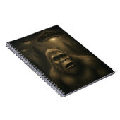 Bigfoot Sasquatch Alien UFO Funny Notizblock (Rechte Seite)