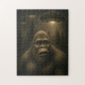 Bigfoot Sasquatch Alien UFO Funny Puzzle (Vertikal)