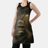 Bigfoot Sasquatch Alien UFO Funny Schürze (InSitu)
