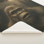 Bigfoot Sasquatch Alien UFO Funny Sherpadecke (3/4)