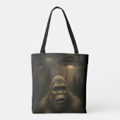 Bigfoot Sasquatch Alien UFO Funny Tasche (Rückseite)