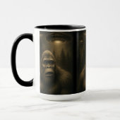 Bigfoot Sasquatch Alien UFO Funny Tasse (Links)