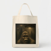 Bigfoot Sasquatch Alien UFO Funny Tragetasche (Vorne)