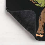 Bigfoot Sasquatch Angeln Lustiger Fischer Männer F Mousepad (Ecke)