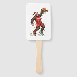 Bigfoot Sasquatch Basketball Weihnachten 2026 Feie Fächer