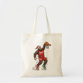 Bigfoot Sasquatch Basketball Weihnachten 2026 Feie Tragetasche