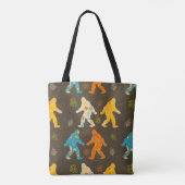 Bigfoot Sasquatch Brown Tasche (Rückseite)