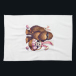 Bigfoot Sasquatch Bunny Easter Eggs Retro Men Boys Geschirrtuch<br><div class="desc">Bigfoot Sasquatch Bunny Easter Eggs Retro Men Boys Kids Cute T-Shirt_1</div>