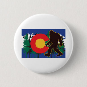 Bigfoot-Sasquatch Button