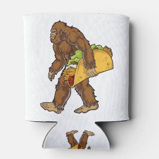 Bigfoot Sasquatch Carry Taco Dosenkühler (Rückseite)