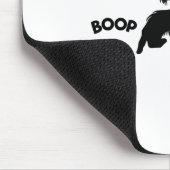 Bigfoot Sasquatch Cat Nose Boop Mousepad (Ecke)