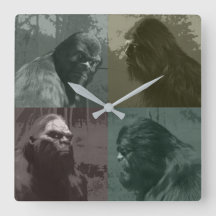 BIGFOOT SASQUATCH COLLAGE CUT-OUT EFFECT
