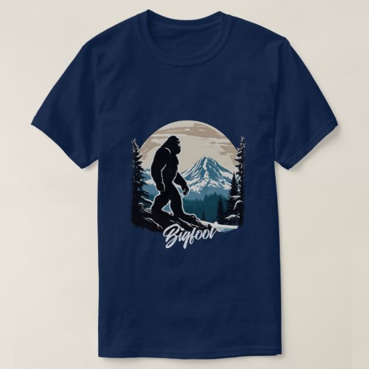 Bigfoot Sasquatch Country T-Shirt (Design vorne)