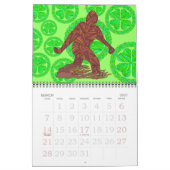 Bigfoot Sasquatch Cryptid Geek 2015 Kalender (Mär 2027)