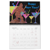 Bigfoot Sasquatch Cryptid Geek 2015 Kalender (Jan 2027)