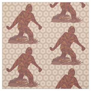 Bigfoot Sasquatch Cryptid Kreaturenspass Stoff