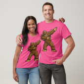 Bigfoot Sasquatch Dabbing T Shirt Funny Dab Monste (Unisex)