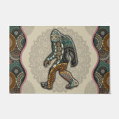 Bigfoot Sasquatch DoorMat, Funny Bigfoot Fußmatte (Vorderseite)
