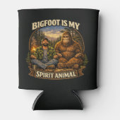 Bigfoot Sasquatch Dosenkühler (Vorderseite)