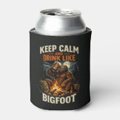 Bigfoot Sasquatch Dosenkühler (Kanne Vorderseite)
