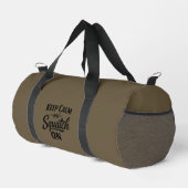 Bigfoot Sasquatch Duffle Bag (Rechte Ecke)