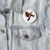Bigfoot Sasquatch E-Gitarre Weihnachten 2026 Button (Beispiel)