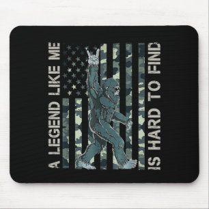 Bigfoot Sasquatch Eine Legende Wie Ich Ist Schwer Mousepad