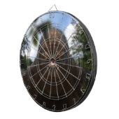 BIGFOOT SASQUATCH FACE PORTRATRAIN Dartboard Dartscheibe (Vorderseite rechts)