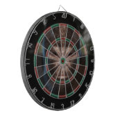 BIGFOOT SASQUATCH FACE PORTRATRATRATION II DARTSCHEIBE (Vorderseite Links)