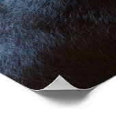 BIGFOOT SASQUATCH FACE PORTRATRATRATION III POSTER (Ecke)