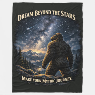 Bigfoot Sasquatch Fleecedecke