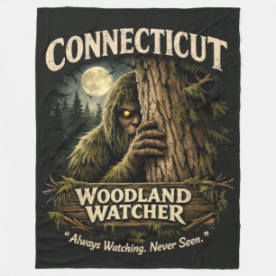 Bigfoot Sasquatch Fleecedecke
