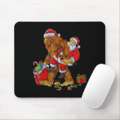 Bigfoot Sasquatch For Men Grandpa Boys Kids Christ Mousepad (Mit Mouse)
